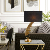 Sculptural Table Lamp